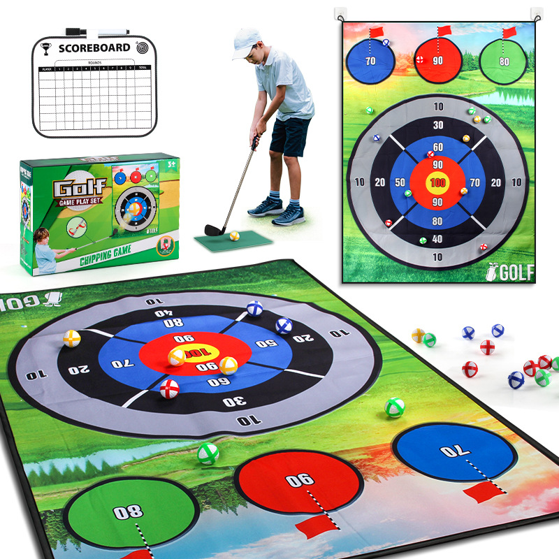 Golf Equipment Set - Golf Game Mat, Children's Toy Set,