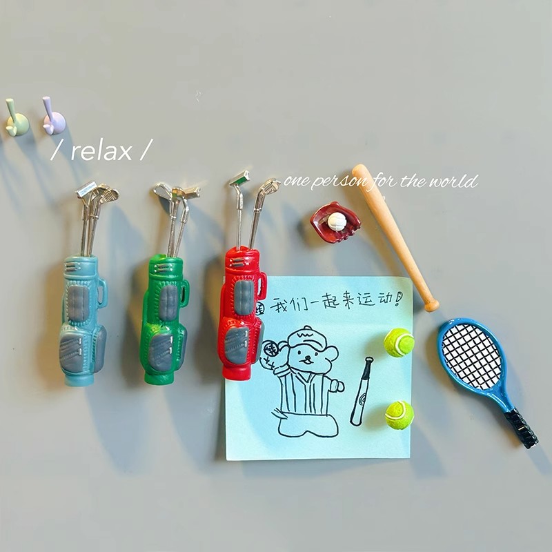 Sports Equipment Fridge Magnet - Golf Equipment Photos ulasan dan harga