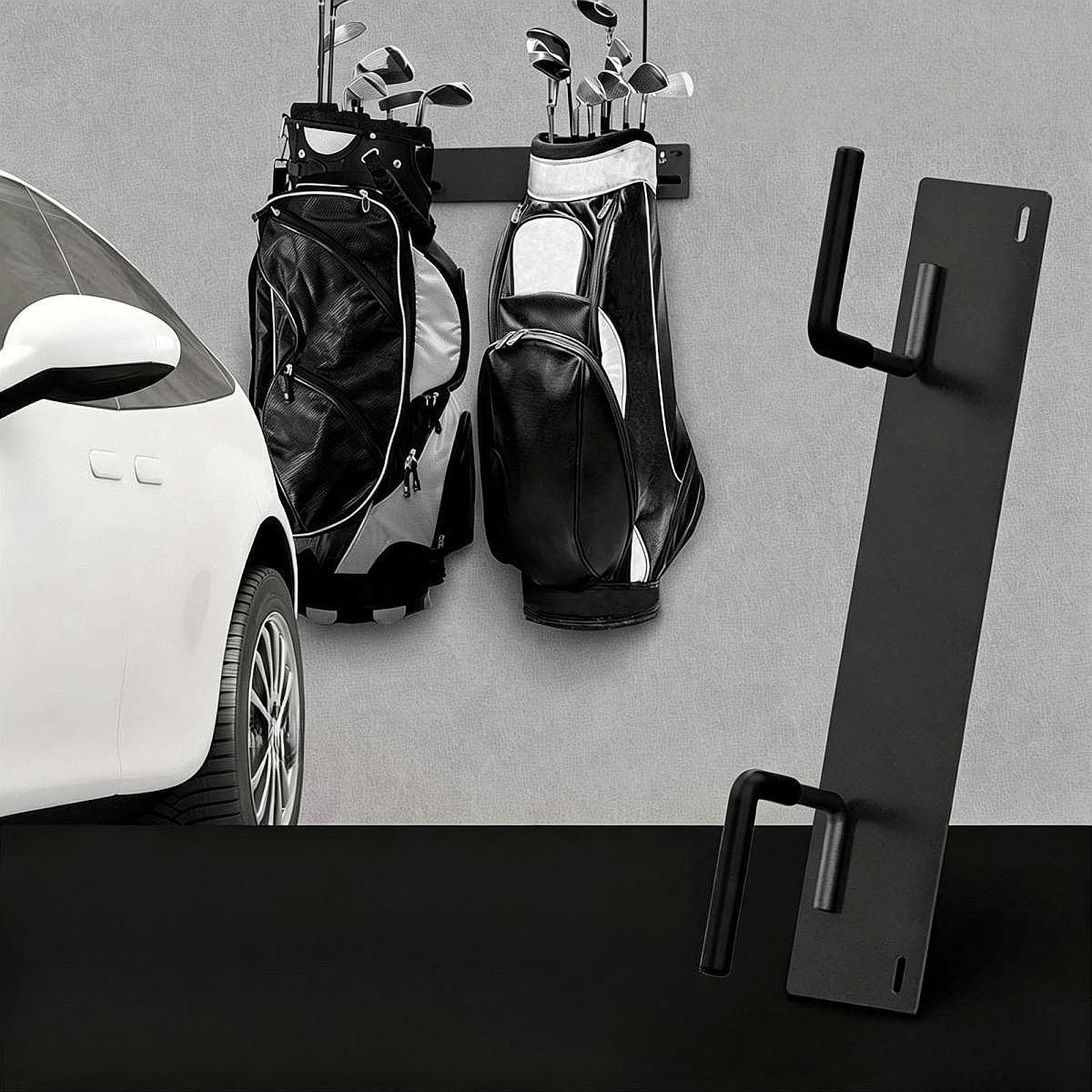Golf Bag Rack Organizer Wall M - Golf Equipment Garage Organizer ulasan dan harga
