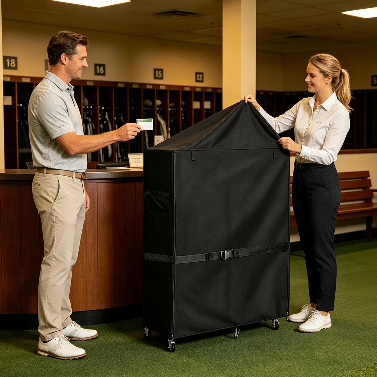 Dust Cover for Golf Storage Ra - Golf Equipment Garage Organizer ulasan dan harga