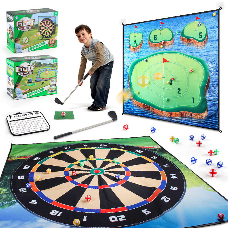 Golf Game Mat, Children's Toy  - Golf Equipment Set ulasan dan harga