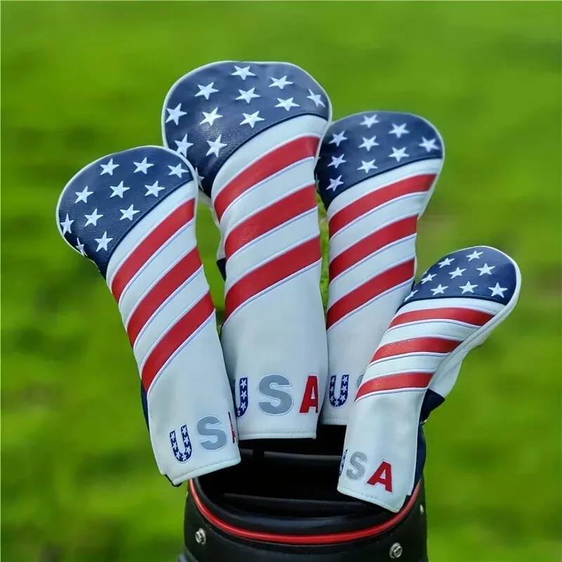 Patriotic Golf Club Head Cover - Golf Equipment Set ulasan dan harga