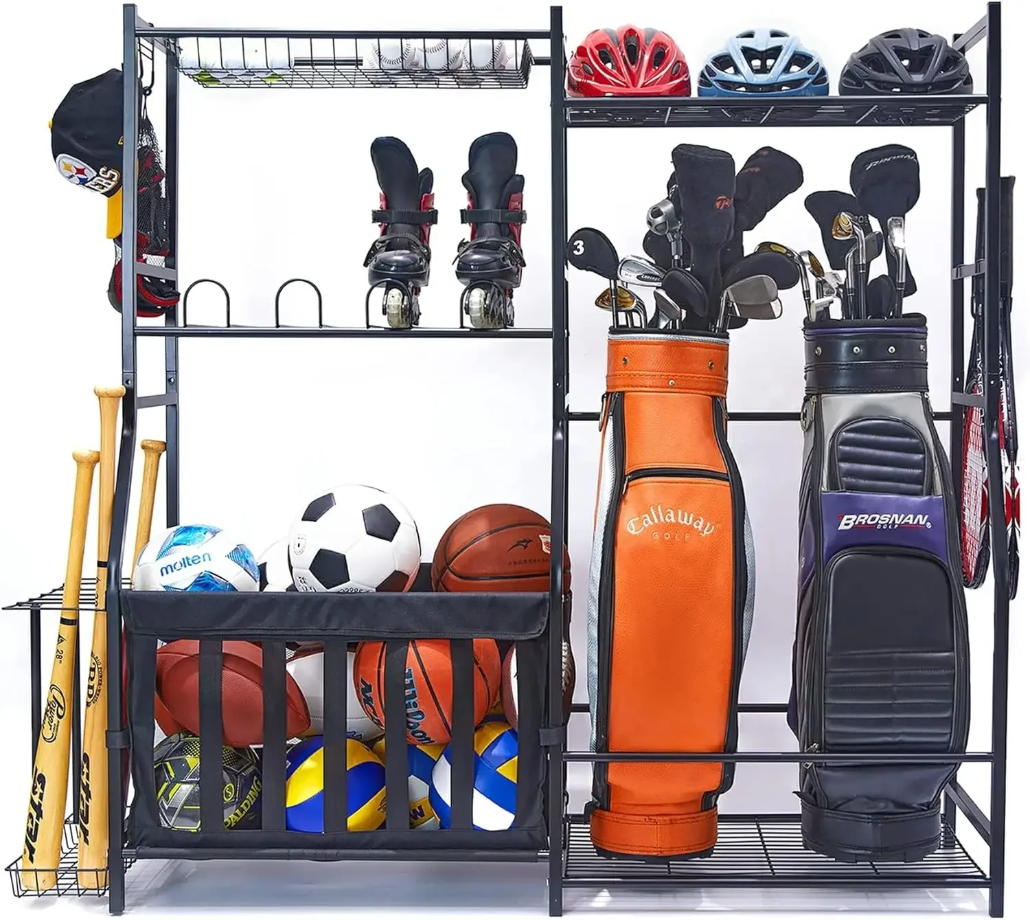 Garage Sports Equipment Organi - Golf Equipment Garage Organizer ulasan dan harga