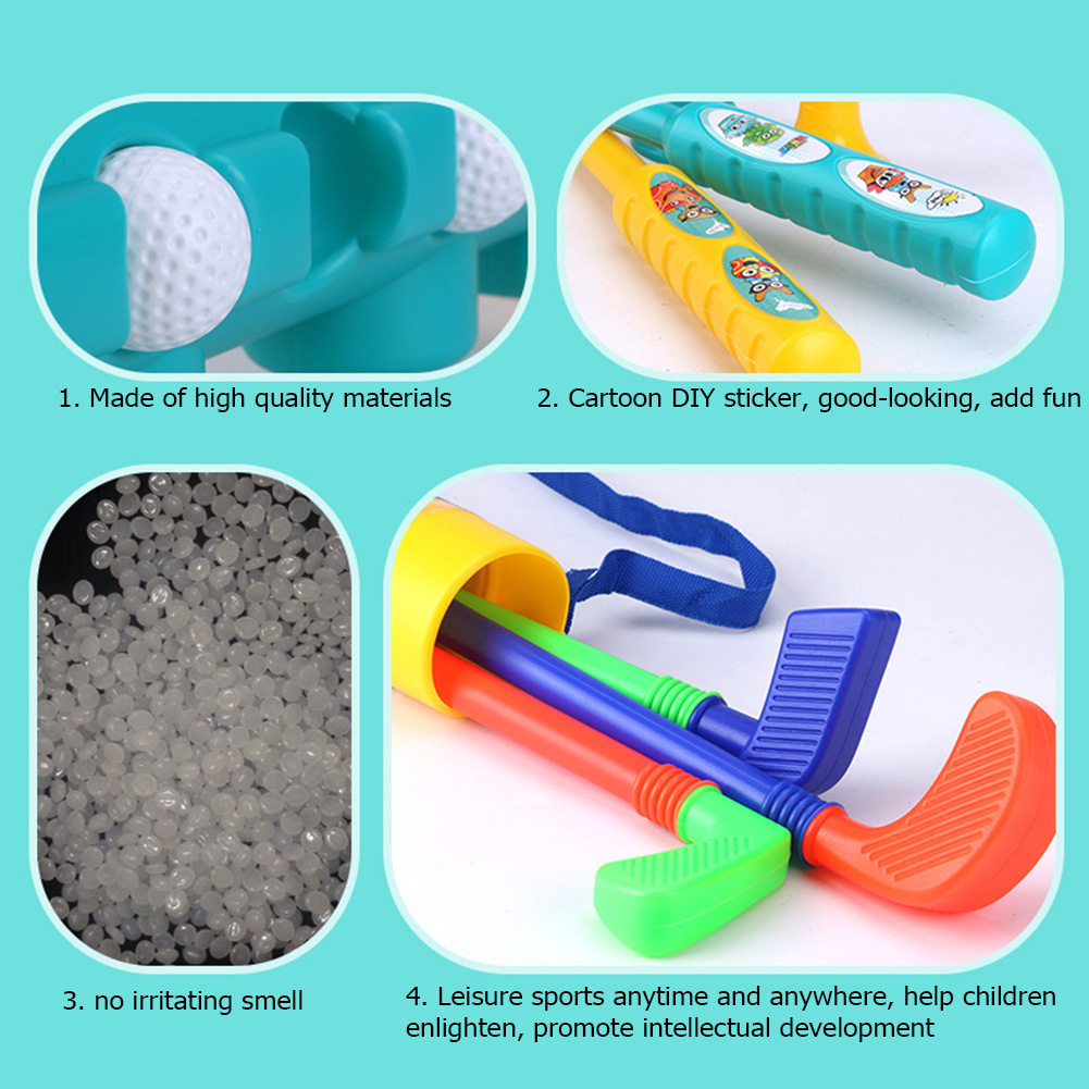 Kids Toys Golf Set Portable Ya - Golf Equipment Kids ulasan dan harga